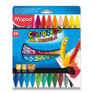 Olejové pastely Maped Color’Peps - 24 farieb