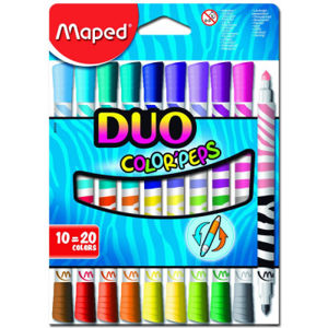 Detské fixky Maped Color´s Peps Duo- 10 obojstranných fixiek