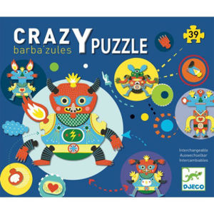 Kreatívne puzzle – potvorky – 39 ks
