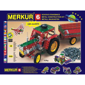 Merkur - Veľký set 6 - 940 ks