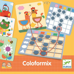 Eduludo – Coloformix – rozpoznávanie tvarov a farieb