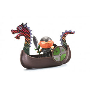 Arty Toys – pirát Drack s vikingskou dračou loďou
