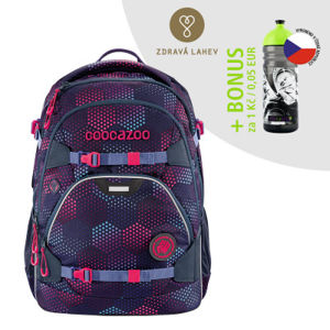 Školský ruksak coocazoo ScaleRale, Purple Illusion + zdravá fľaša za 0,05 EUR