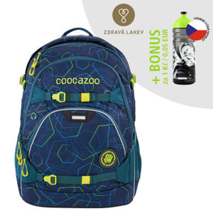 Školský ruksak coocazoo ScaleRale, Laserbeam Blue + zdravá fľaša za 0,05 EUR