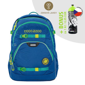 Školský ruksak coocazoo ScaleRale, Waveman, certifikát AGR + BONUS zdravá fľaša