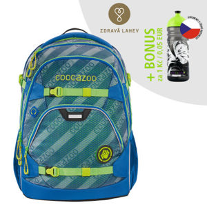 Školský ruksak coocazoo ScaleRale, MeshFlash Neonyellow, certifikát AGR + zdravá fľaša za 0,05 EUR