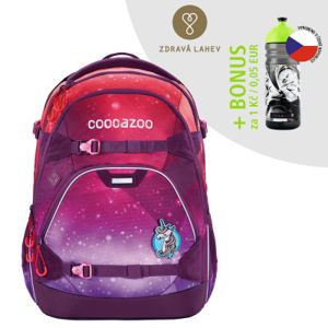 Školský ruksak coocazoo ScaleRale, OceanEmotion Galaxy Pink + zdravá fľaša za 0,05 EUR