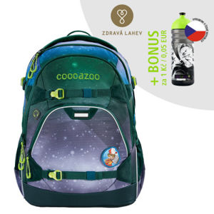 Školský ruksak coocazoo ScaleRale, OceanEmotion Galaxy Blue + zdravá fľaša za 0,05 EUR