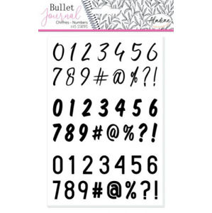 Stampo BULLET JOURNAL – Číslice