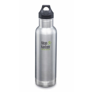 Nerezová termofľaša Klean Kanteen Insulated Classic w/Loop Cap, brushed stainless 592 ml
