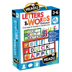 HEADU: Montessori – Bingo – Písmená a slová
