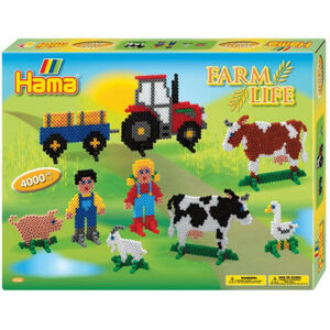 Hama Midi - Veľká darčeková súprava - Farma