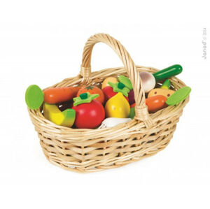 Zelenina a ovocie v košíku - 24 ks