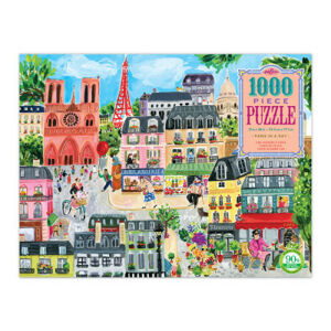 Puzzle - Deň v Paríži - 1000 dielikov