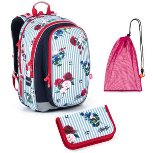 Sada pre školáčku Topgal MIRA 21008 G SET MEDIUM - školská taška, vrecko na prezuvky, školský peračník