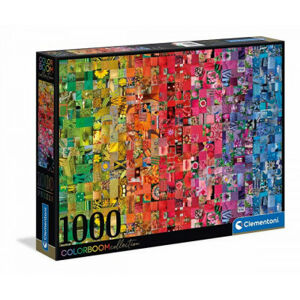 Puzzle - Farebná koláž - 1000 ks