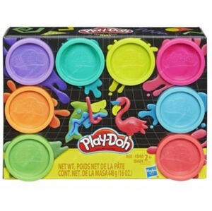 Play-Doh súprava 8 ks téglikov - neón