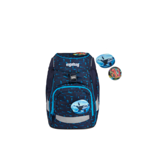 Školský batoh Ergobag prime – Fluo modrý