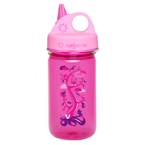 Detská fľaša na pitie Nalgene Grip´n Gulp - Pink, 350 ml