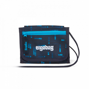 Peňaženka Ergobag - fluo modrá