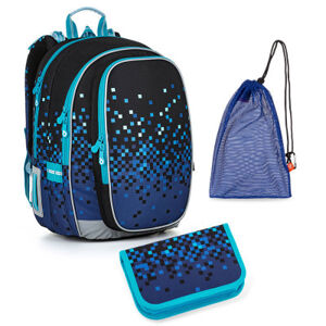 Školský set Topgal MIRA 22020 B - školská taška + peračník + vrecko na prezuvky