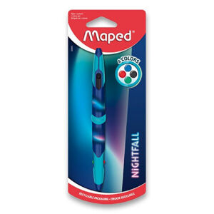 Guľôčkové pero Maped Twin Tip 4 Nightfall