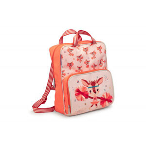 Lilliputiens - detský batoh s vreckom na desiatu - jelenček Stella