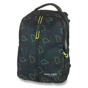 Školský batoh WALKER, Elite 2.0, Green Polygon