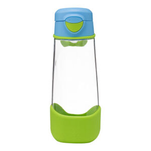 Sport fľaša na pitie 600 ml - modrá/zelená