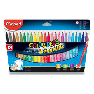 Detské fixky Maped Color´s Peps- 24 farieb